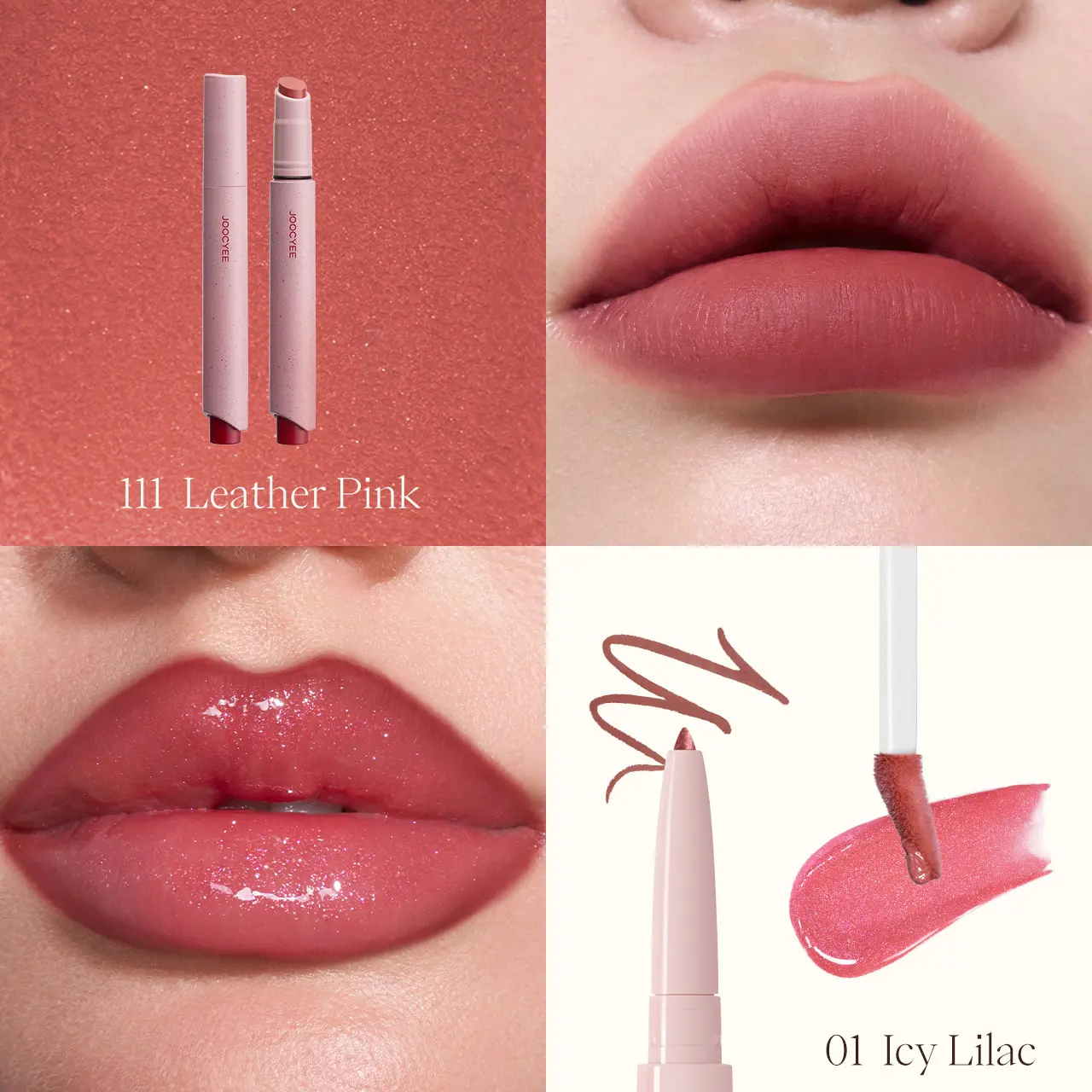 111+01（Lip Liner & Velvet Rouge）