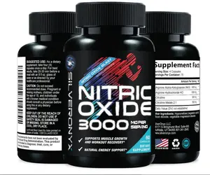 Extra Strength Nitric Oxide Booster - 3X Strength L-Arginine AKG & Citrulline Malate - Men & Women Premium Pre Workout Nitric Booster - Natural Energy & Muscle Support, Bottled in USA - 60 Capsules