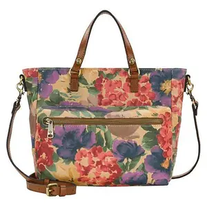 Patricia Nash Maeva Coated Canvas Crossbody Handbag