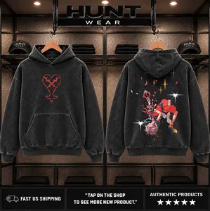KINGDOM HEARTS SORA 1 sided Washed Tshirt Unisex graphic tee 90s Fabric Fit Clothes Top Cotton, Menswear Top Black Casual Crewneck Shortsleeve Clothes Soft