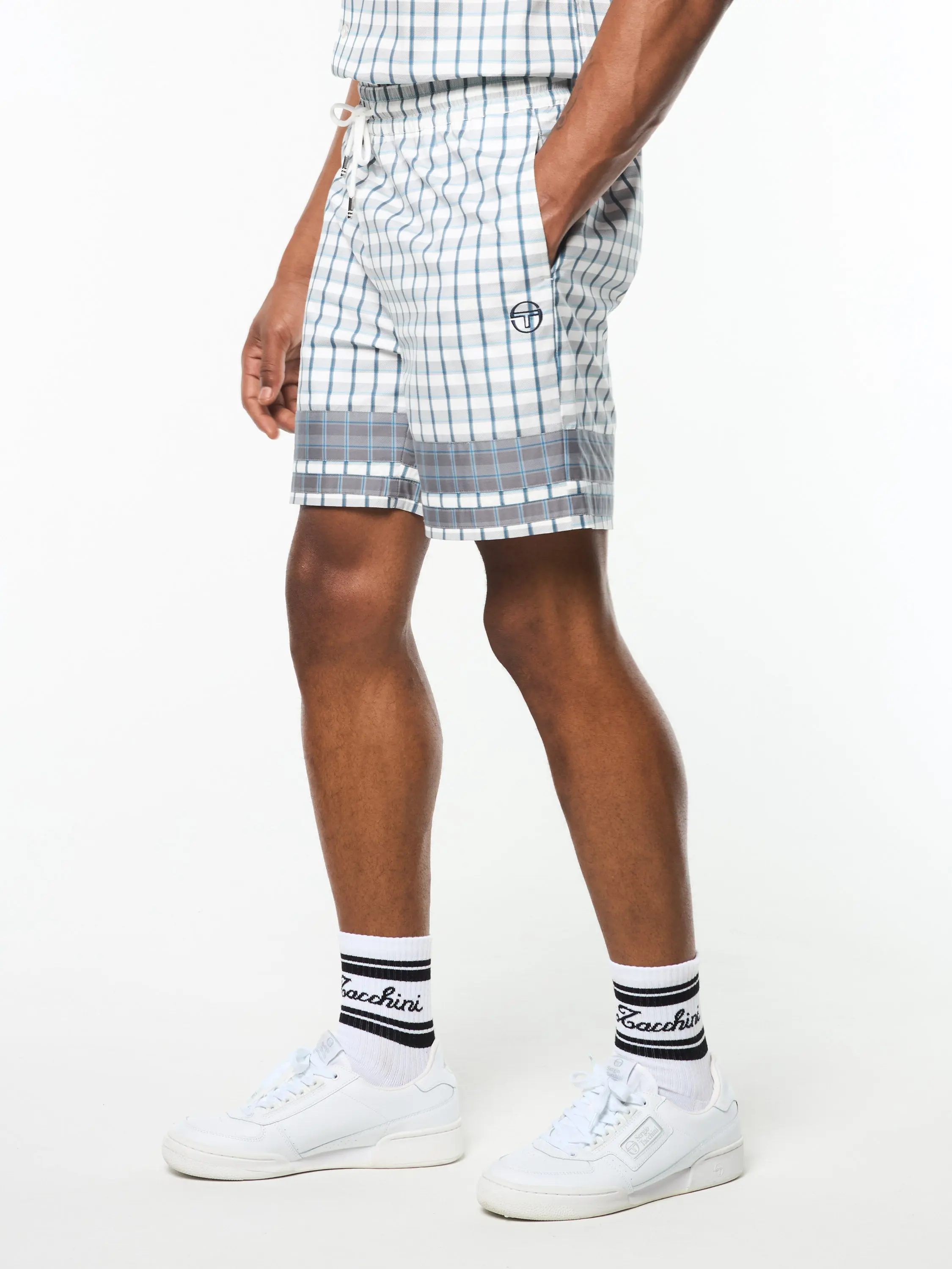 Quadretto Cabana Short- Brilliant White