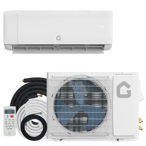 Garvee Upgraded 12000 BTU Wall-Mounted Mini Split Air Conditioner – 22 SEER2 Ductless Inverter AC with Heat Pump – Heats & Cools Up to 750 Sq.Ft – Alexa Compatible, 115V, White