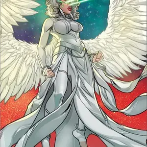 Kente Comics STAR ANGEL Defender of the Universe Ursa Universe Series #3 Hero's Journey Physical Transformation Silver Wings