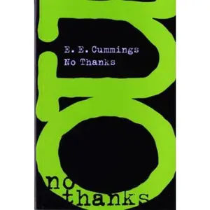 USED-No Thanks by Cummings, E. E. (Paperback)