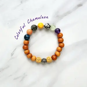 Colorful Chameleon Kid Bracelet