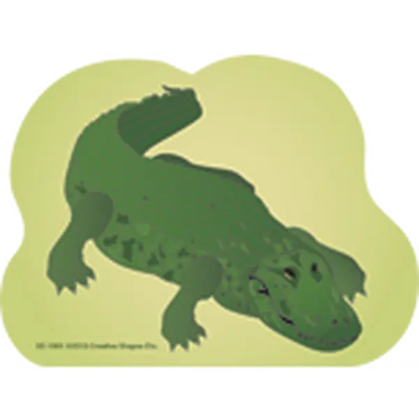 SHAPES ETC. Large Gator Notepad - 50 Sheets, Acid Free, Ideal for Crafting, Organizing Game Parts, Office Stationery Supplies
