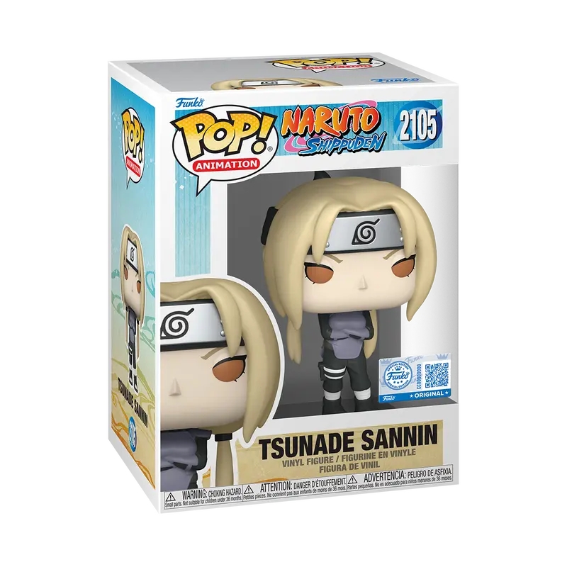 Naruto: Shippuden Tsunade Sannin Funko Pop! Vinyl Figure #2105 - Entertainment Earth Exclusive
