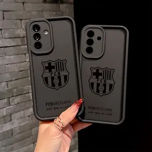 Fashion Hot B-Barcelonas Club Phone Case for Samsung Galaxy a Series, Soft Tpu Anti-Fall Back Cover for Models A26 A36 A55 A35 A06 A16 and More Accessories