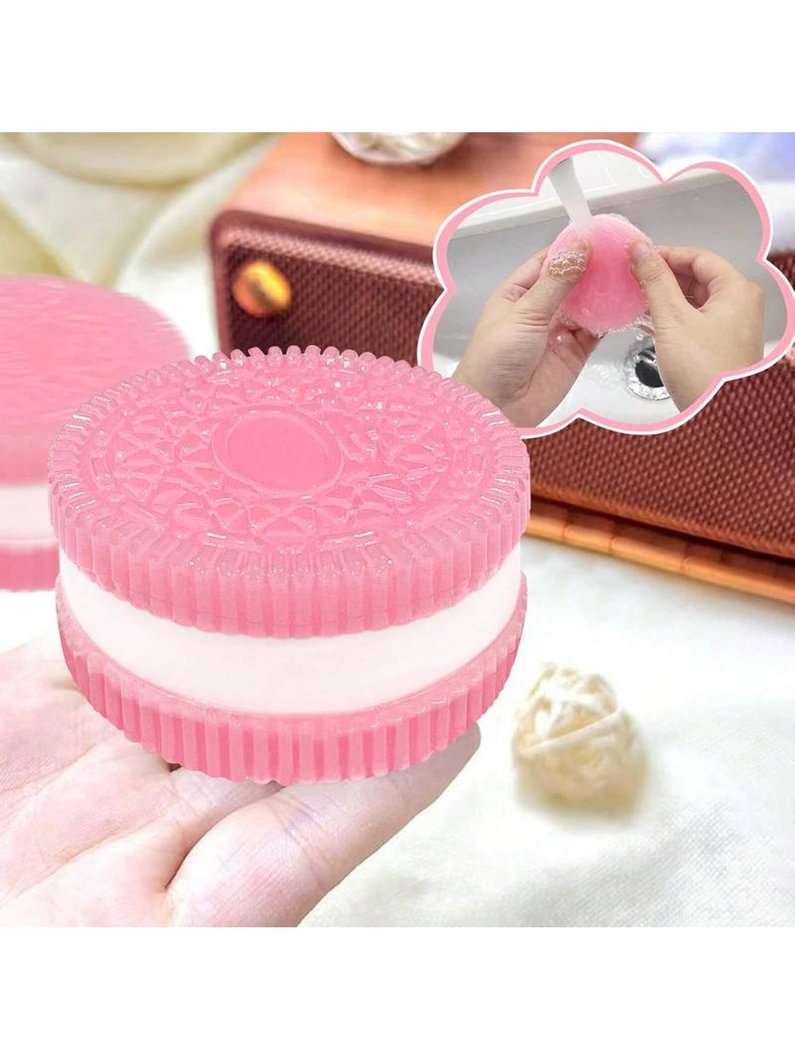 Cute and soft cookie shaped finger toys, silicone slow rebound toys, perfect for relieving stress and anxiety.