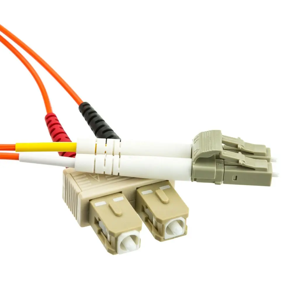 CableWholesale LCSC-11103 Fiber Optic Cable LC SC Multimode Duplex 62.5-125 3 meter (10 foot)