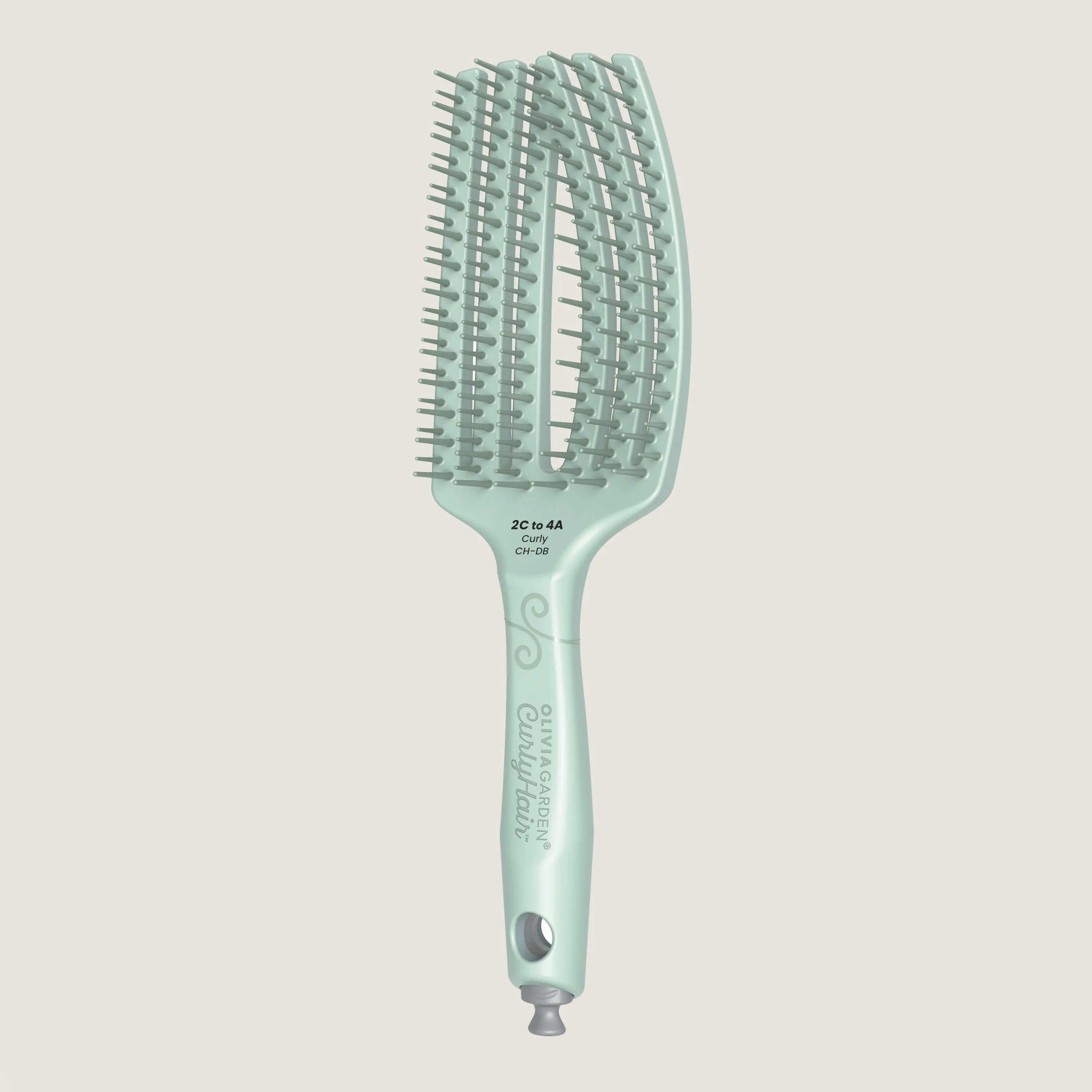 Olivia Garden CurlyHair Detangling Brush | Curl Defining Hair Brush for Wavy, Curly & Coily Hair | Anti-Breakage Styling Brush