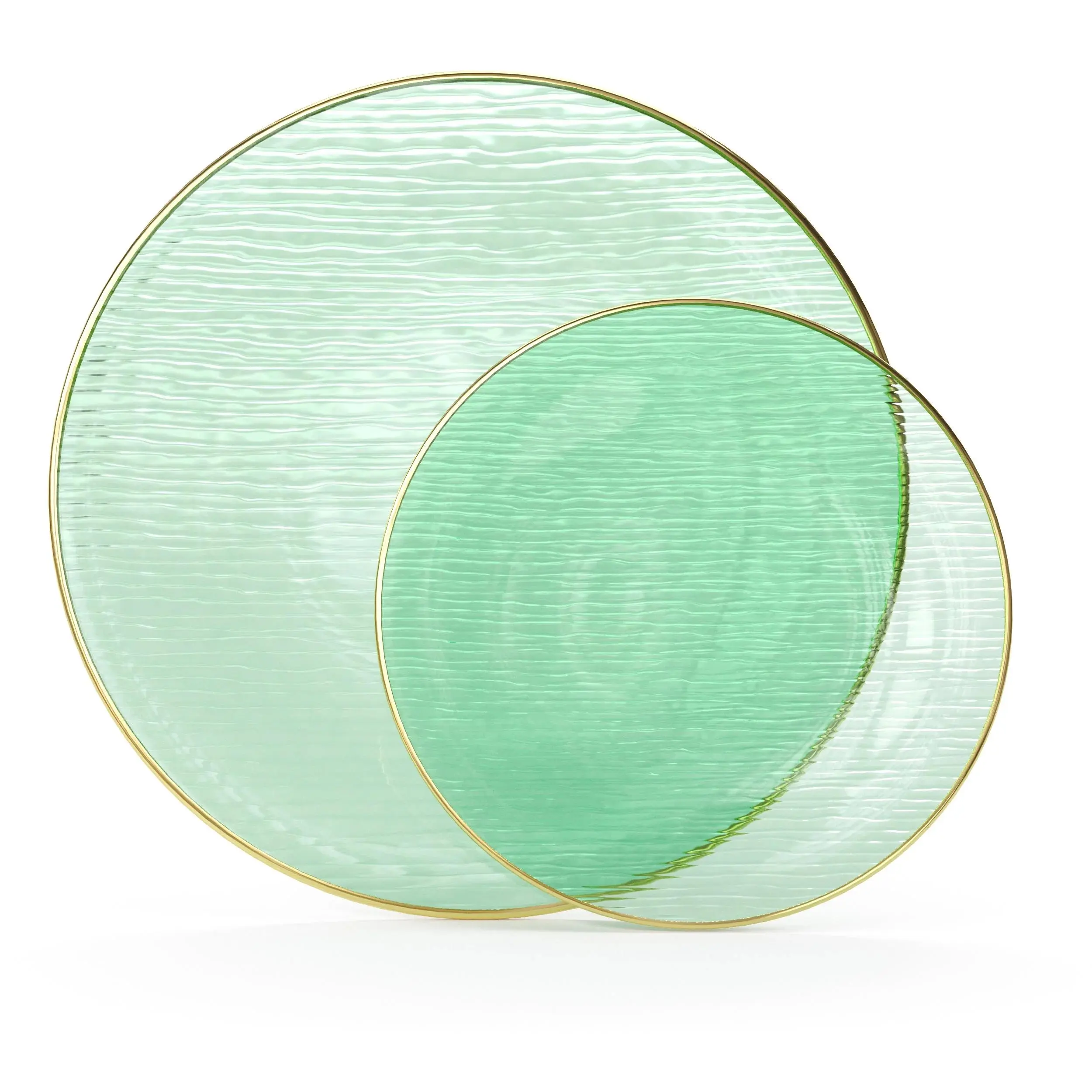7 Inch and 10 Inch Weave Plate Combo 15|15 - Green