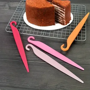 4pcs Baking Tools Cake Stripper, Cream Spatula, Kiss Knife, Frosted Cake Stripper, Cake Decorating Tools