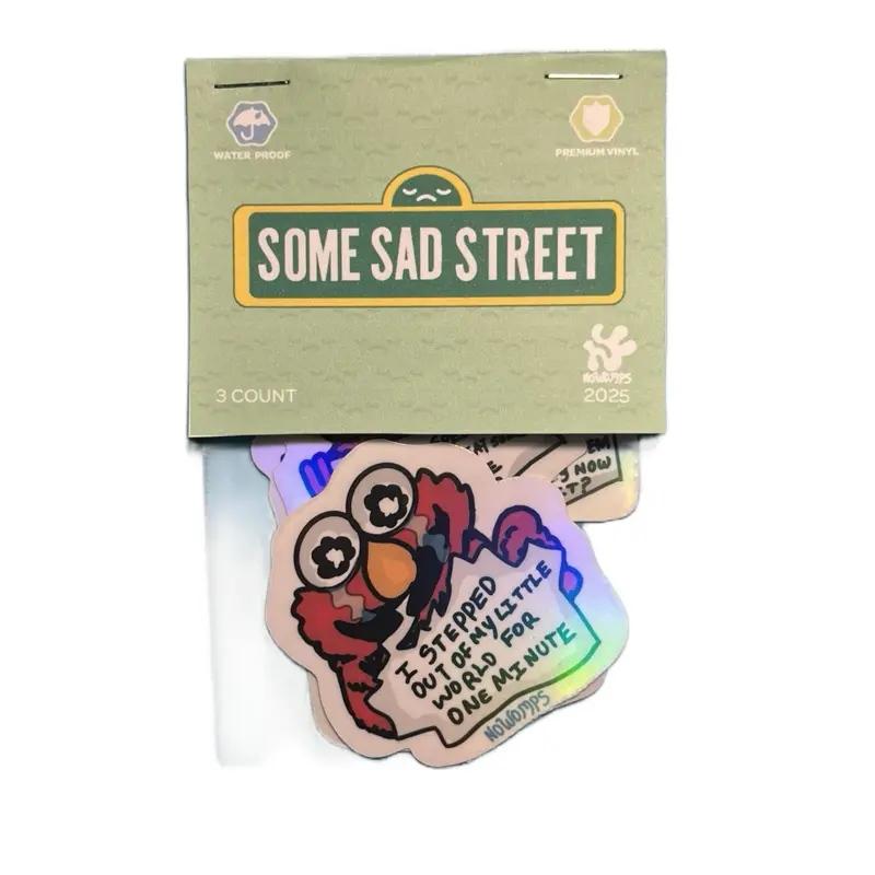 Some Sad Street Stickers