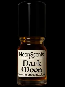 MoonScents Dark Moon Oil Tunisian Opium Egyptian Musk Arabian Sandalwood for Protection Meditation and Ritual Use