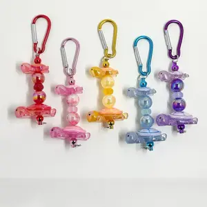 Live! Beaded Keychains - Stylish Bag Clips with Beautiful Beadwork, Available in Various Colors and Designs keychain