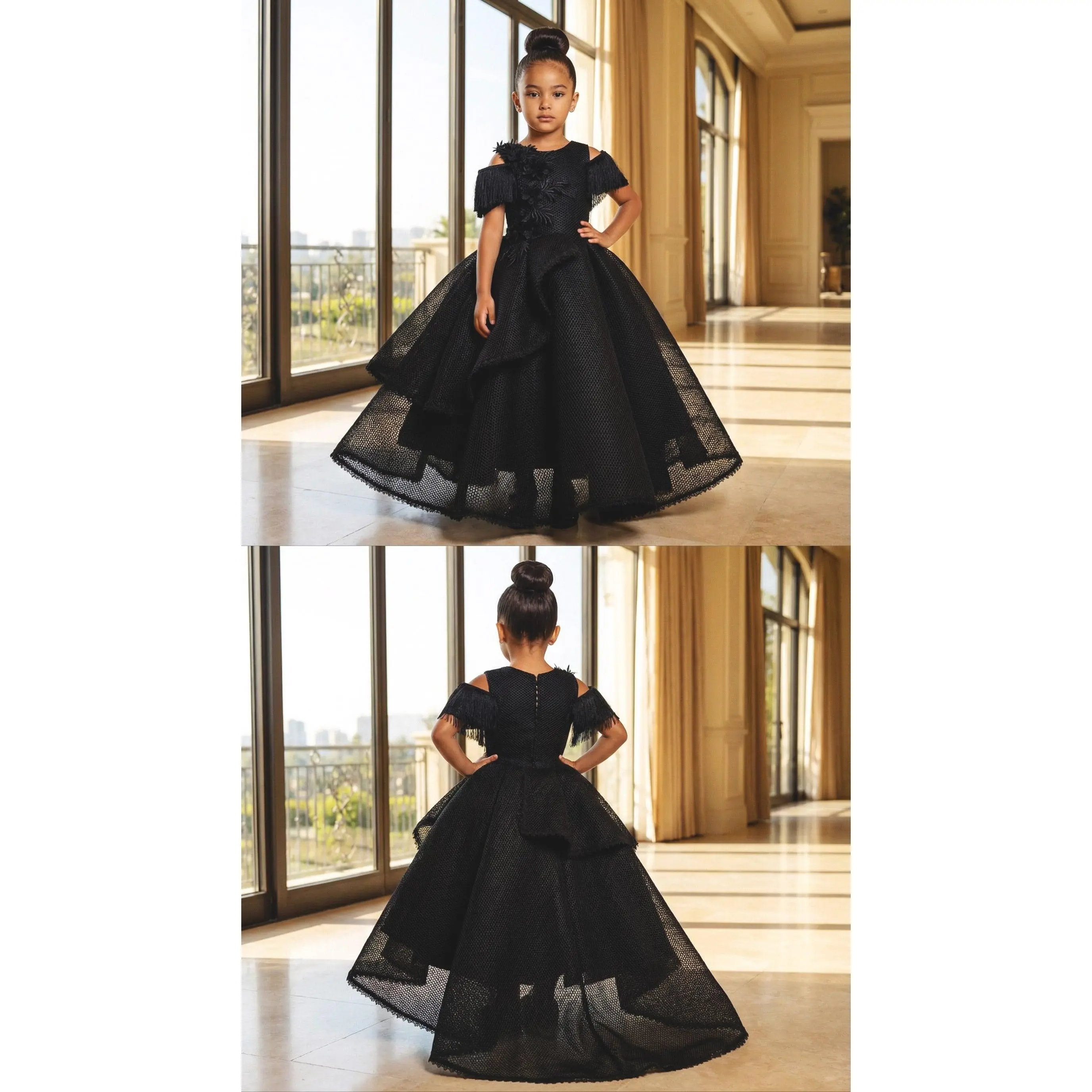 Little Black Swan Couture Gown