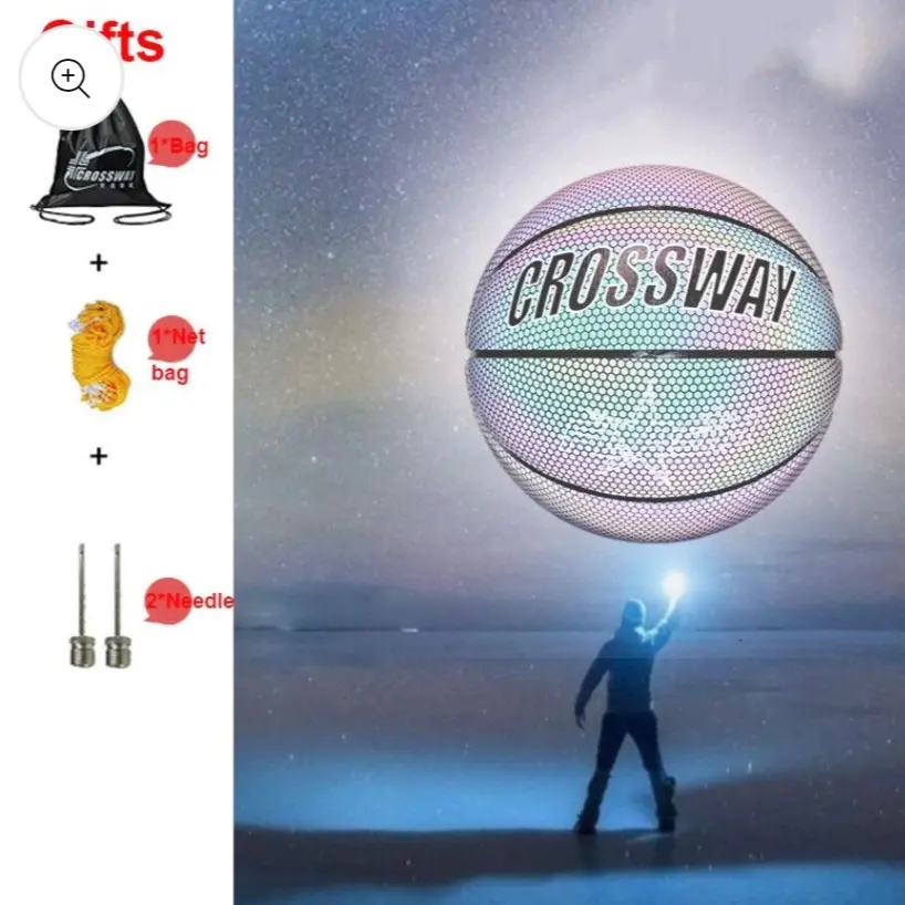 Reflective basketball