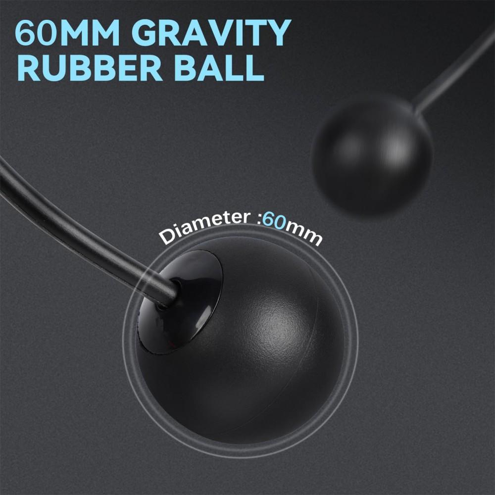 Small Room Optimized Skipping Rope, LCD Activity Tracker Cordless Weighted Design for Minimal Indoor Noise