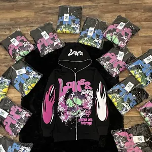 LonerAcademy skull face jacket