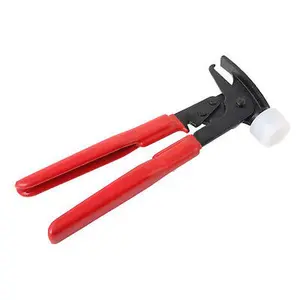 Forged Steel Wheel Weight Hammer Pliers Wheel Tire Balancer Repair Tool, Car Wheel Weight Pliers Hammer Vehicle Balance Tyre Balancing Tool Metal Tire Repair