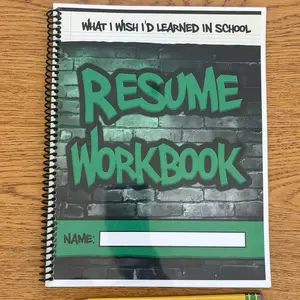 Resume Workbook High School SPED