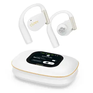 Cleer ARC 5 Open-Ear Wireless Earbuds with Ear Hooks, Dolby Atmos & THX Spatial Audio, 60H Battery, Fast Charge, IPX7 Waterproof Sports Headphones for Running & Workouts