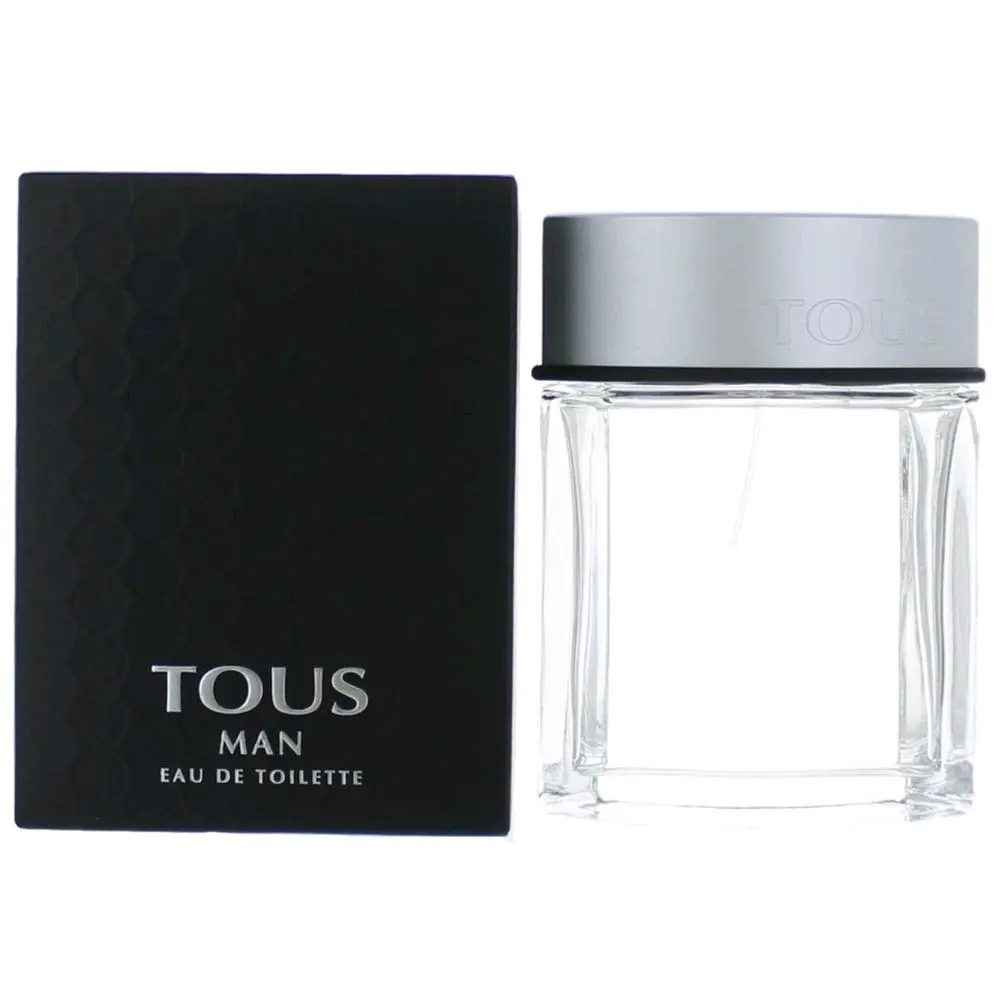 Tous Man Unisex Fragrance - 3.4 fl oz Refined Eau de Toilette Spray, Daily Wear Eau de Toilette Spray Unisex Fragrance, Boxed Packaging Unisex Fragrance