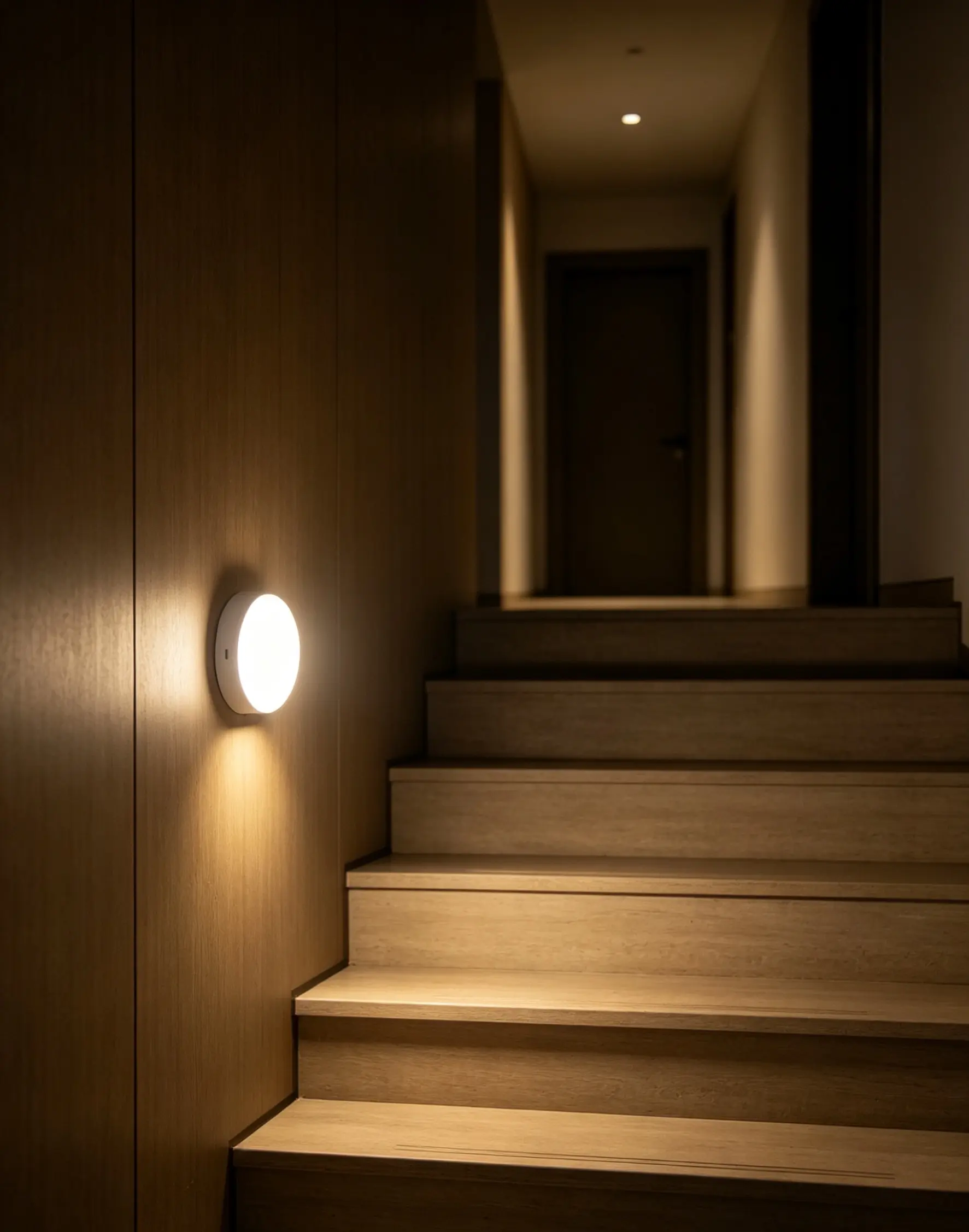 Magnetic Rechargeable Ceiling Light Fixture - Interior LED Lights with 10000mAh Radar Motion Sensor, Peel-Stick Mount, Remote Dimmable Brightness, Auto On/Off Timer, ABS Build, Charging Cable for Closets