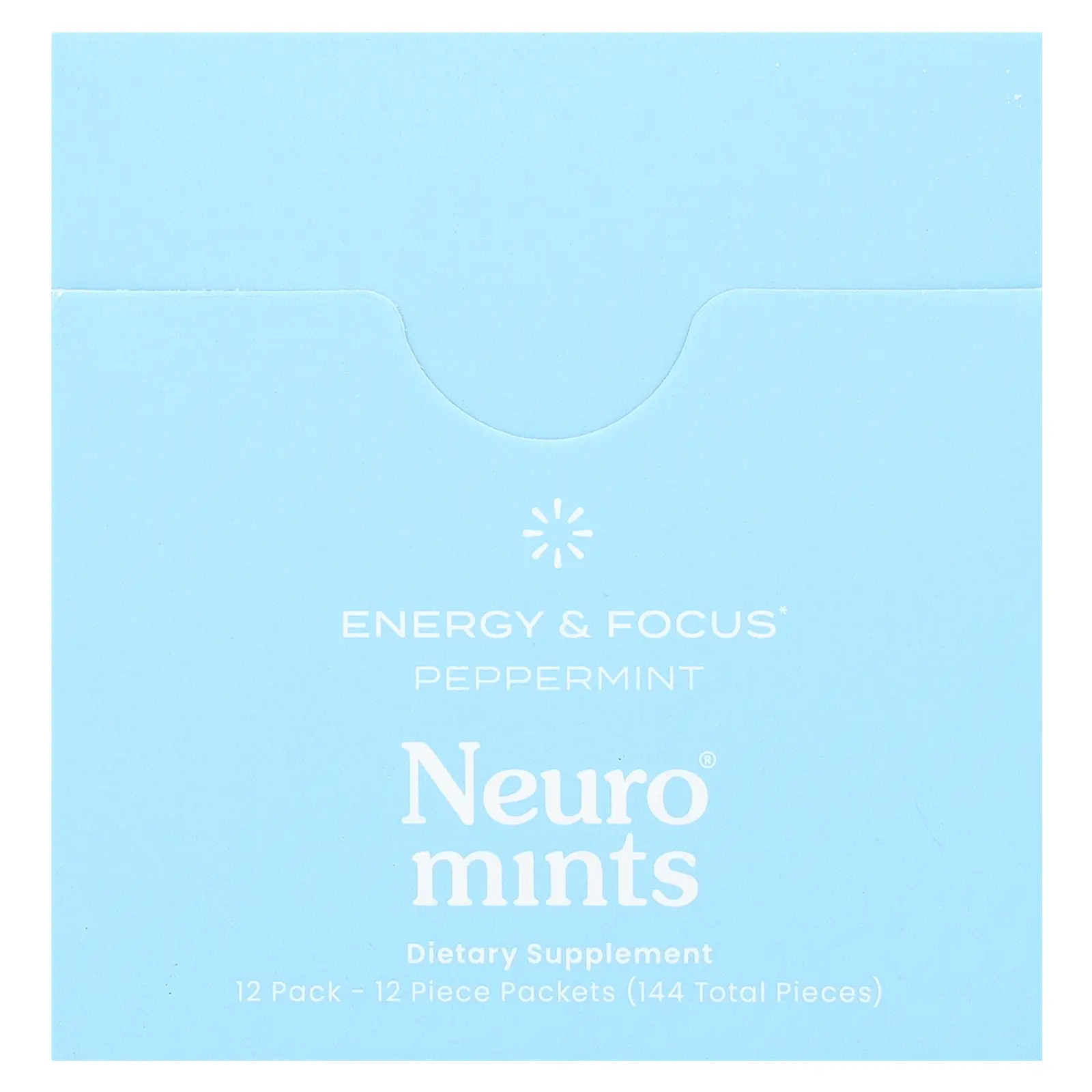 NeuroGum Energy & Focus Mints, Peppermint, 12 Pack, 12 Pieces Each NeuroGum Energy & Focus Mints, Peppermint, 12 Pack, 12 Pieces Each