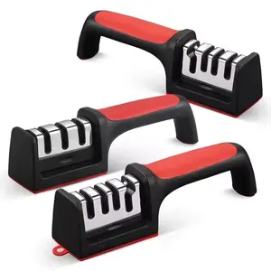 3 Stage quick sharpener manual knife sharpener Multi-Stage Handheld