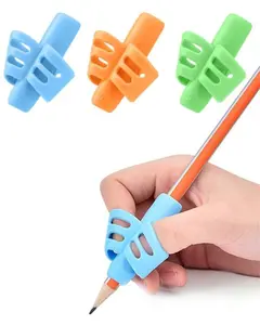 Pencil Grips for Kids Handwriting Pencil gripper Pencil Holder Posture Correction Training Writing AIDS for preschooler Kids toddler Children Special Needs 3 PCS