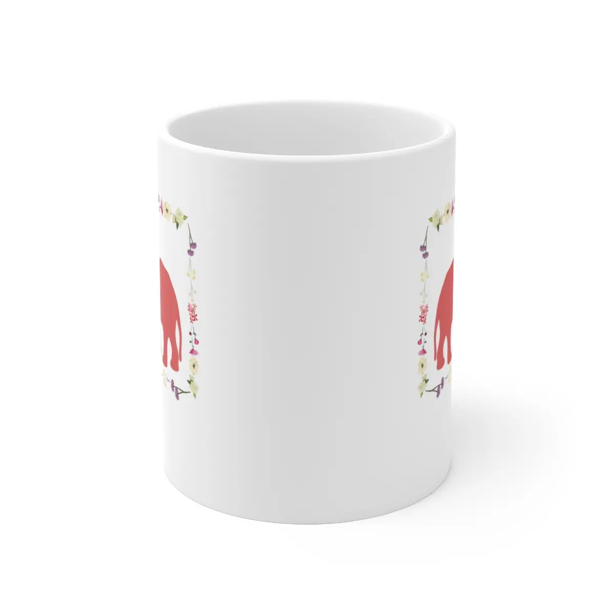 Elephant Ceramic Mug 11oz