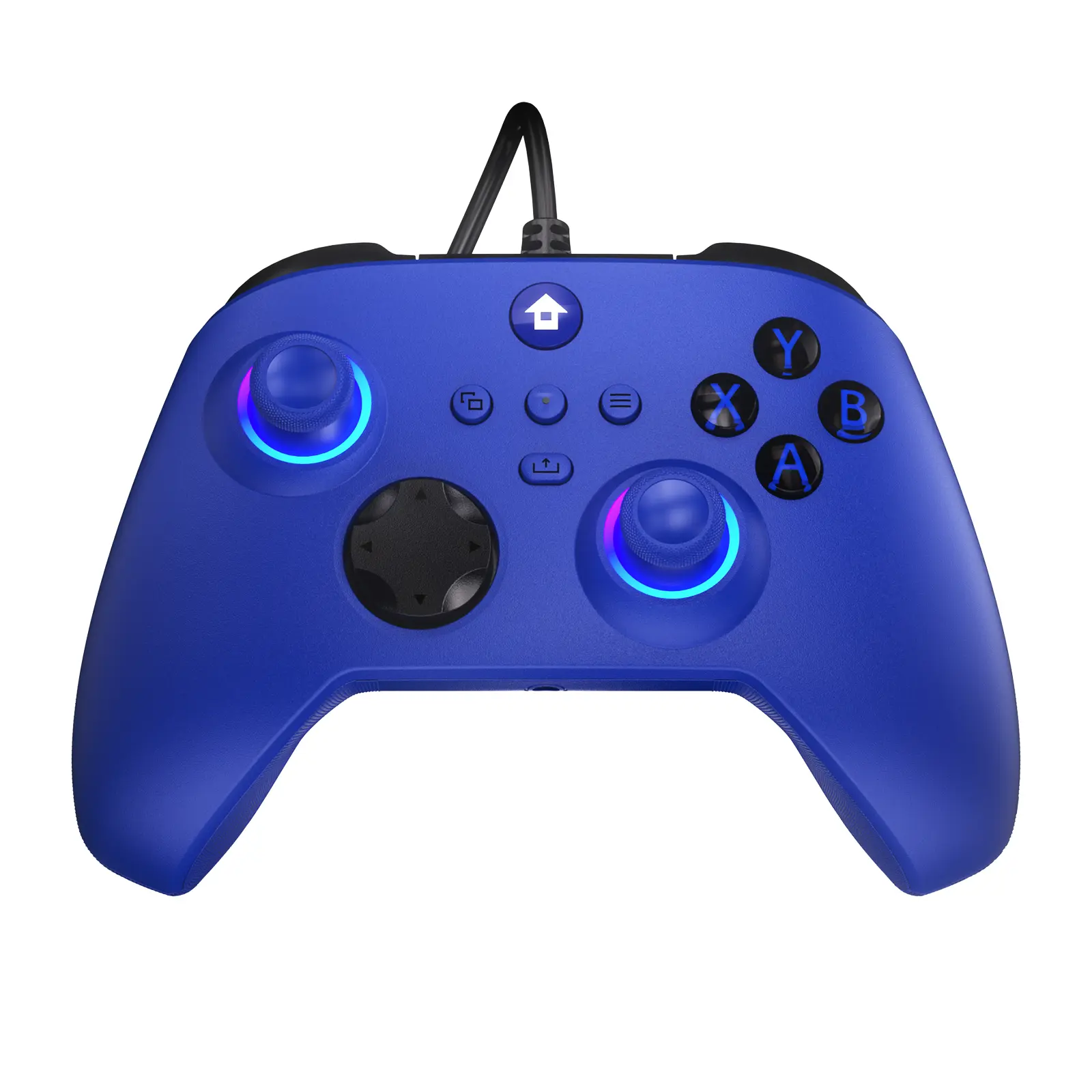 YUYIU Wired Controller for Xbox One, Xbox Series X|S, PC, Steam, iOS – USB-C Plug & Play, Linear Triggers, Audio Support, Macro & Turbo, RGB Backlight, Dual Shock Programmable, Back to School, SOHOCHIC