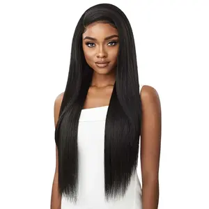 Outre Perfect Hairline Glueless 13X6 HD Lace Front Wig -Shaday 32"- Fully Hand-tied