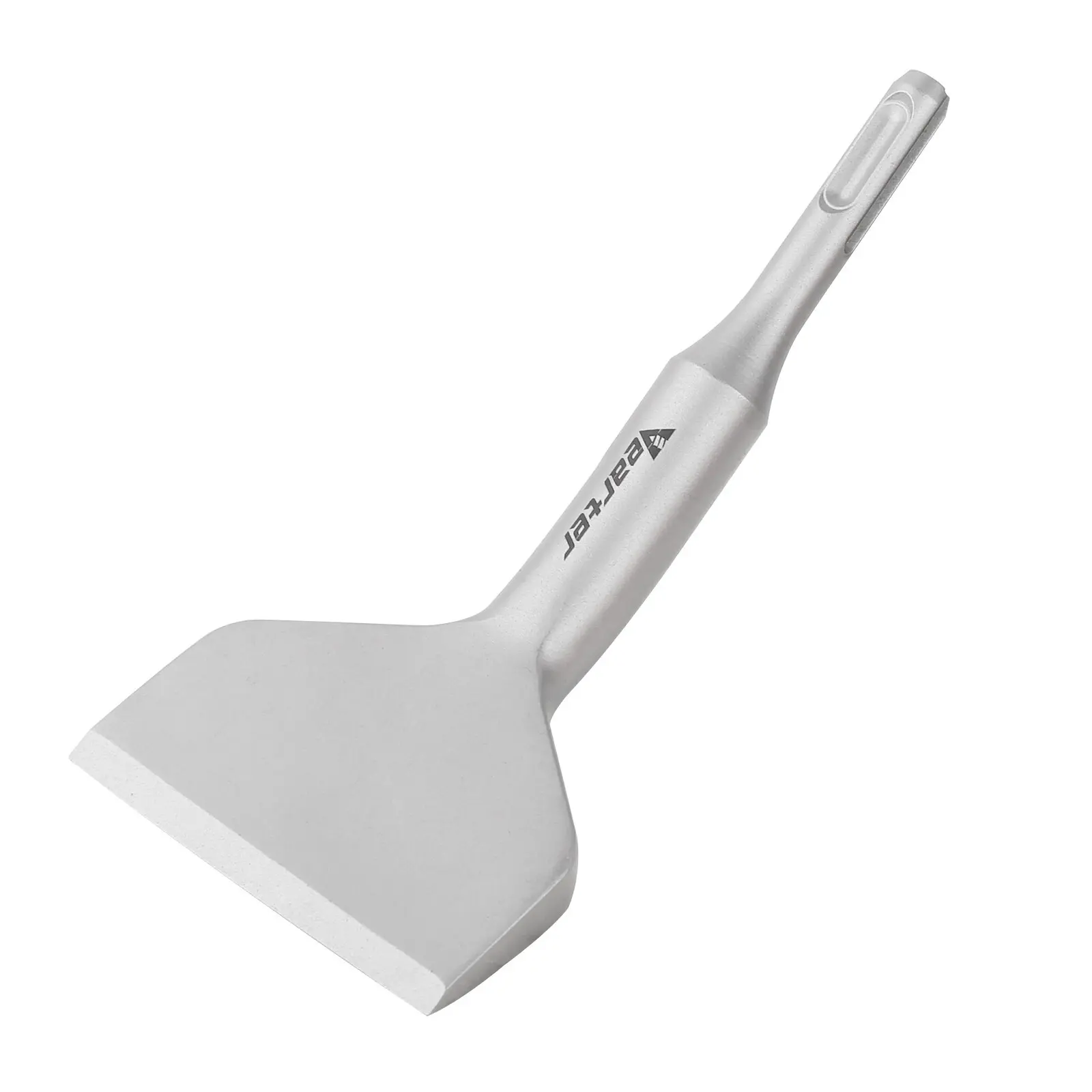 SDS Plus Floor Scraper Accessory - 3''x6.3''(160mm) 40CrMo Steel Cranked Wide Chisel, Ergonomically Angled Working End, Durable Tool for SDS Plus Hammer Drills, Concrete Removal, Tile Removal, Homeowners, DIY Enthusiasts