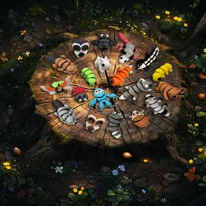Whispers Theme of the Wild-Adorable  Random Buddies
