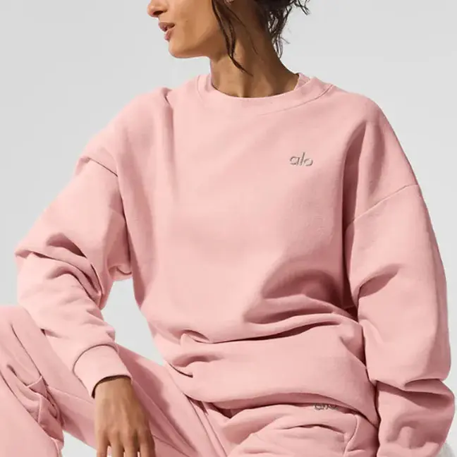 Alo Yoga Accolade Men's Casual Crew Neck Pullover Sweatshirt, Unisex Design, Comfortable Fabric Alo Yoga Accolade Men's Casual Crew Neck Pullover Sweatshirt, Unisex Design, Comfortable Fabric