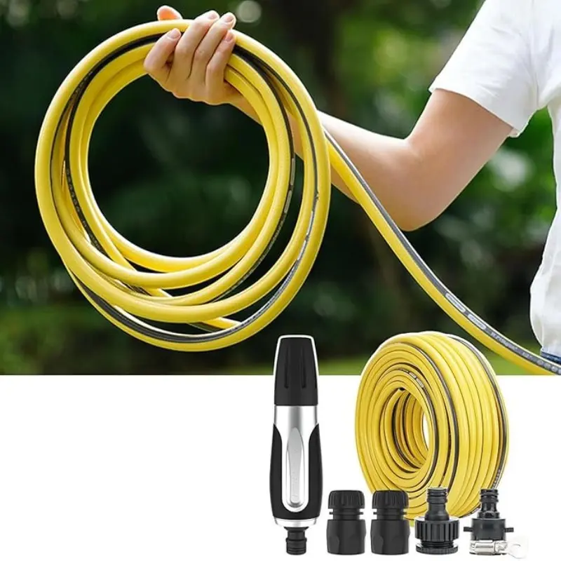 Multifunctional Garden Watering Gun, Sprinklers for yard, Multi-gear Sprinkler with Adjustable Water Flow, Suitable for Home Gardens, Patios, and Vegetable Plots Irrigation, High Pressure with Long Range, Water-saving