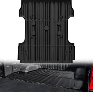 6.75FT Truck Bed Mat Fit for 2017-2025 Ford F250/F350/F450 (6.75ft,81.9" Bed), TPE All Weather 2025 Ford F250