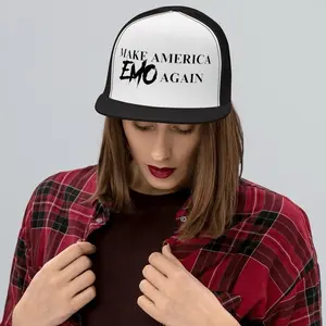 Make America Emo Again Trucker Hat for Men and Women trucker hat