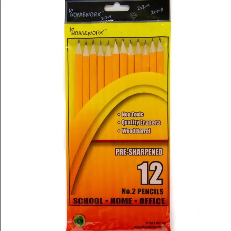 (3pack) Pre-Sharpened Pencils, 12 Count