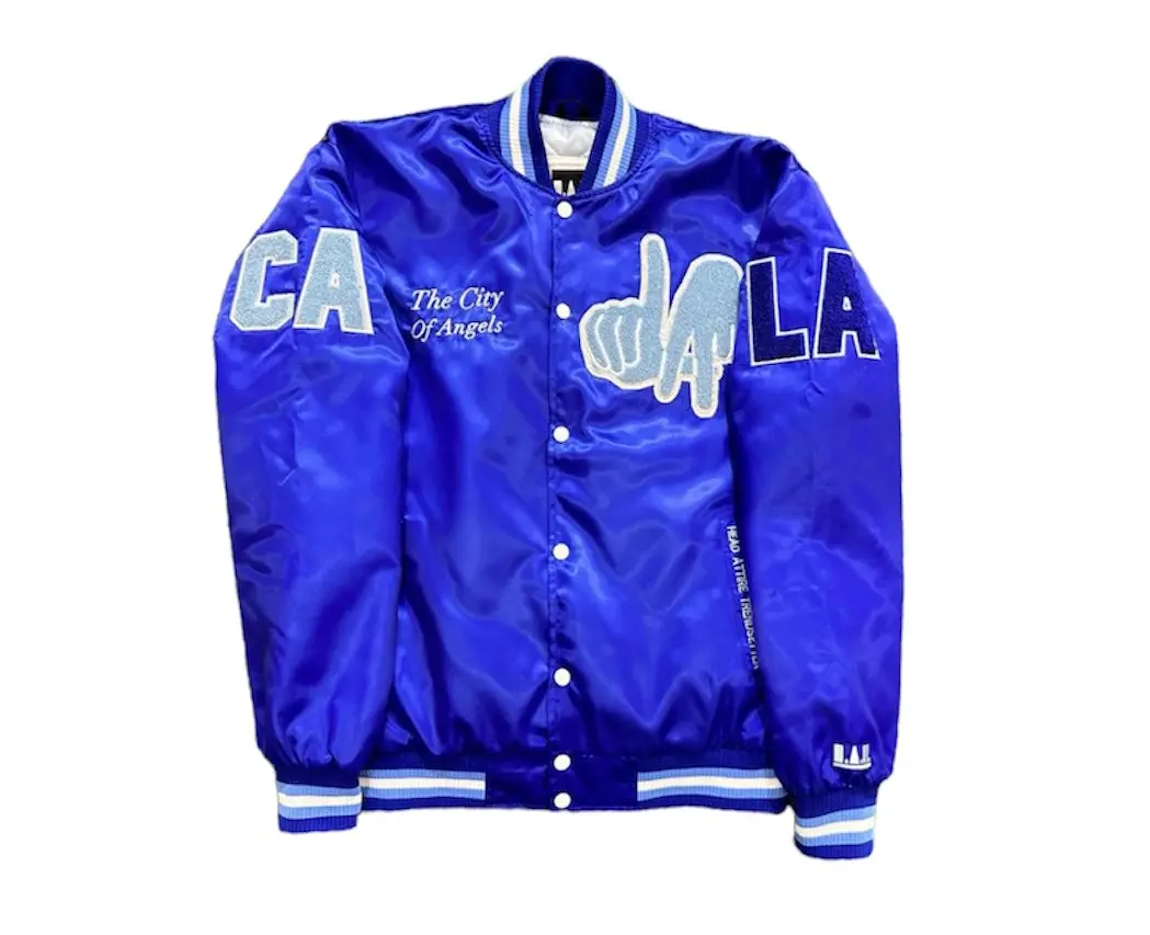 LA CITY STREETS BOMBER (same day shipping)