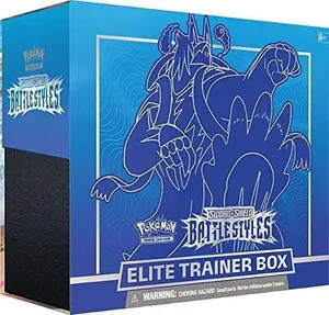 Pokemon Sword & Shield Battle Styles Gigantamax Urshifu Rapid Strike Elite Trainer Box (8 Booster Packs, 65 Card Sleeves, 45 Energy Cards & More)