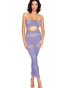 Lavender Haze Bodystocking Gown