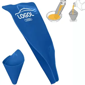 Flexible Oil Funnel  General Oil Change Draining Tool. Form a Funnel for Oil Draining and Spill-Free Oil Filling.Flex Funnel Can be Molded Into Different Shape.