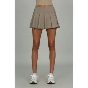 Travertine Courtside Pleated Tennis Skirt