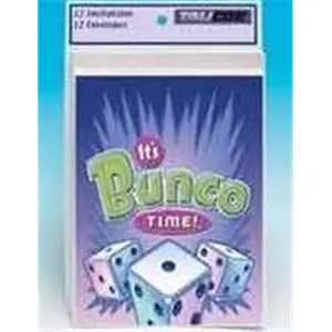 Talicor  Its Bunco Time- Invitations