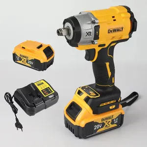 DEWALT DCF922 ATOMIC 20V MAX 1/2 in. Cordless Impact Wrench Variable Speed Electric Wrench with Detachable Pin Anvil Bare Tool & 20V Battery