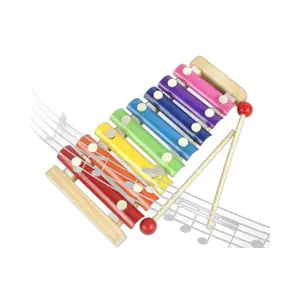 Wooden Xylophone Toy, 1 Set Colorful Music Toy for Kids, Ideal Preschool Educational Toy for Preschool Boys and Girls